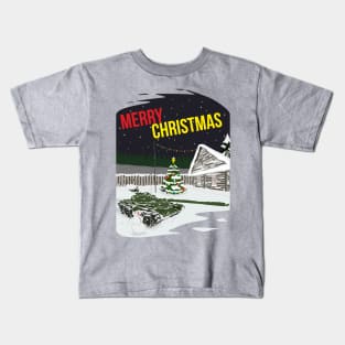 To the tanker for Christmas Kids T-Shirt
